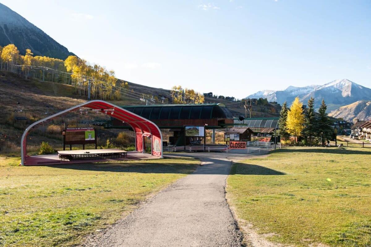 Studio 518 At Perfect Location With Pool And Hot Tub Crested Butte Exterior foto